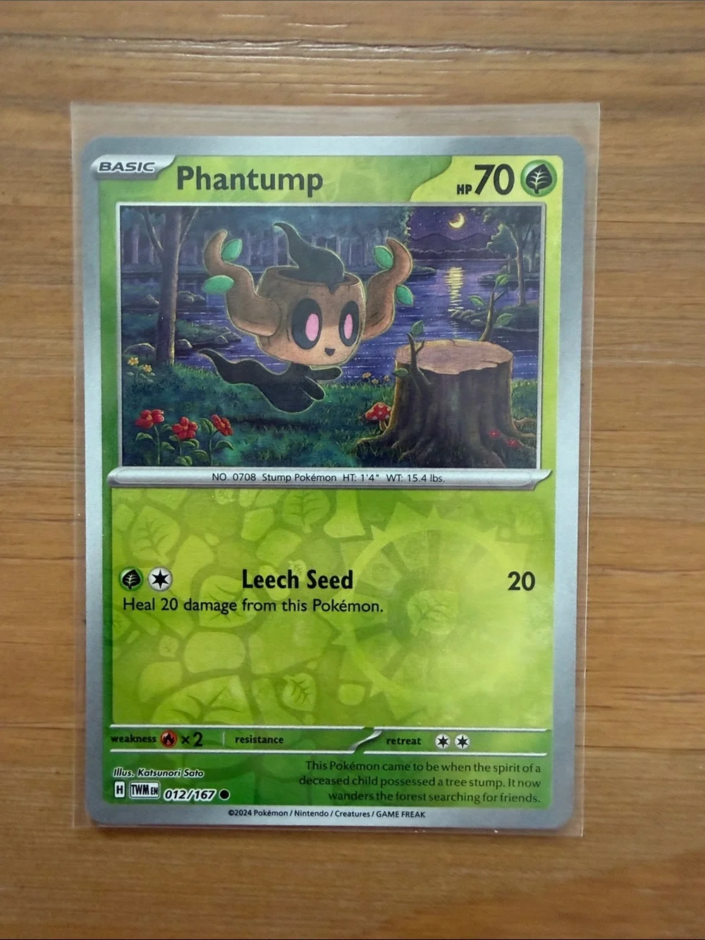 Phantump & Trevenant Evolution Lot | 2 Reverse Holo Pokémon Cards ✨5/$25✨